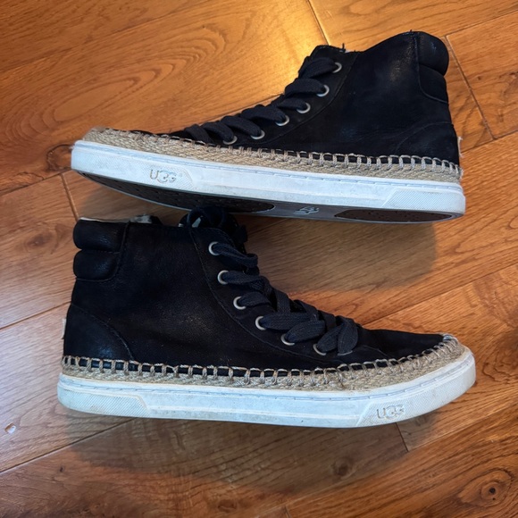 Ugg Gradie High Top Sneakers Size 6 - Picture 3 of 7